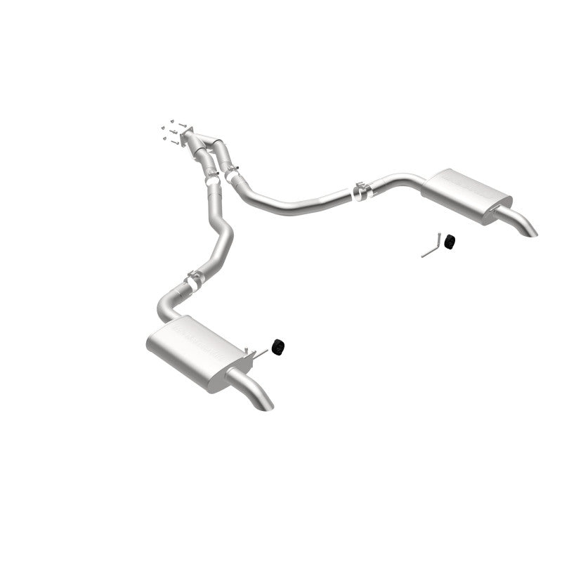 Magnaflow 16710 - MAG16710 - MagnaFlow 75-79 Chevy Corvette V8 5.7L Dual Split Rear Exit Stainless Cat-Back Perf Exhaust - Shipped in Europe - Tuningsupply.com