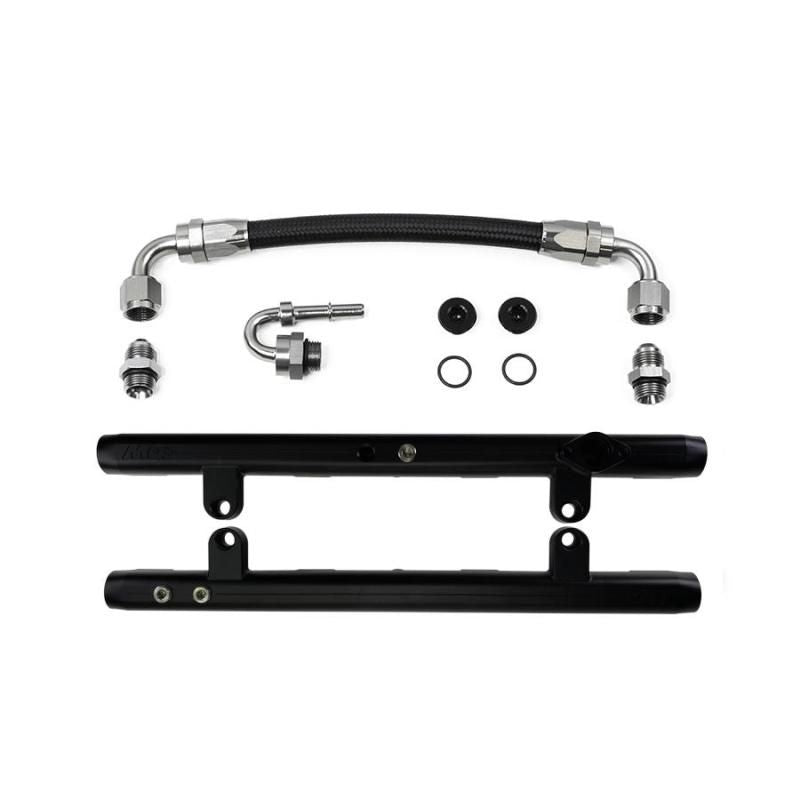 DeatschWerks 7-305 - DWK7-305 - DeatschWerks Ford 4.6 3-Valve Fuel Rails with Crossover - Shipped in Europe - Tuningsupply.com