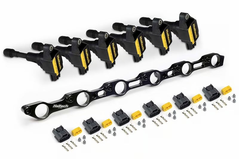 Haltech - HALHT-120200 - Haltech Toyota 1JZ/2JZ (Incl. VVTi) R35 Coil Conversion Kit w/Bracket & Connectors - Shipped in Europe - Tuningsupply.com