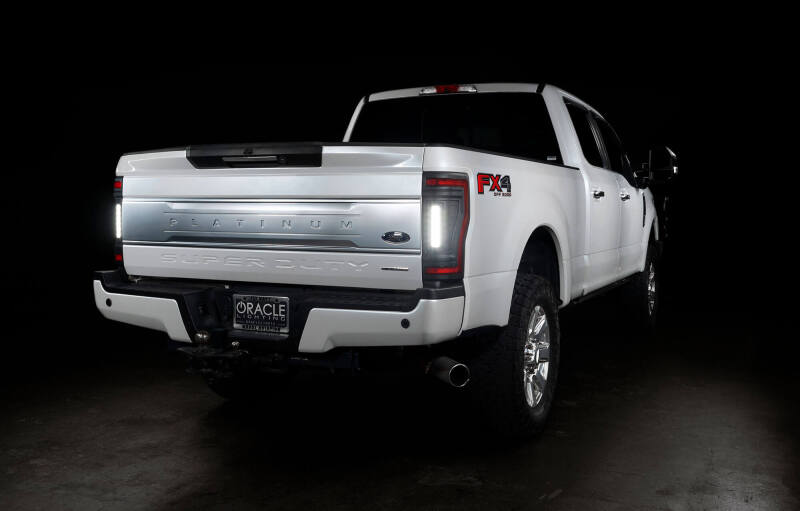 ORACLE Lighting 5896-504-T - ORL5896-504-T - Oracle Lighting 17-22 Ford F-250/350 (Black Series) Flush Mount LED Tail Lights - Shipped in Europe - Tuningsupply.com