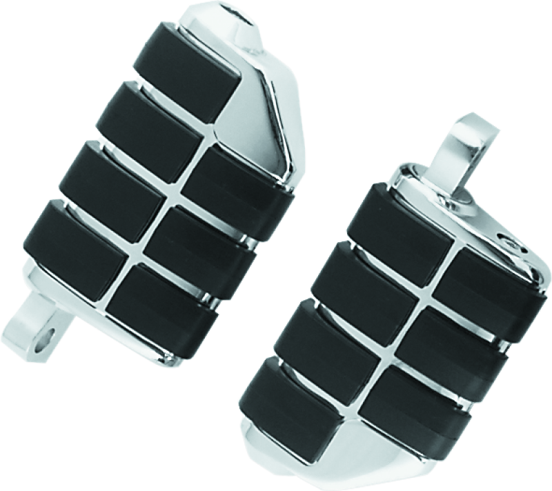 Kuryakyn 8028 - KUR8028 - Kuryakyn Dually ISO Peg With Male Mount Adapter Chrome (Pair) - Shipped in Europe - Tuningsupply.com