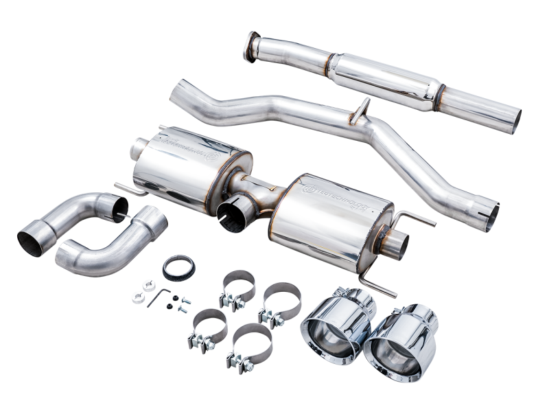 AWE Tuning 3015-32486 - AWE3015-32486 - AWE Subaru BRZ/ Toyota GR86/ Toyota 86 Touring Edition Cat-Back Exhaust- Chrome Silver Tips - Shipped in Europe - Tuningsupply.com