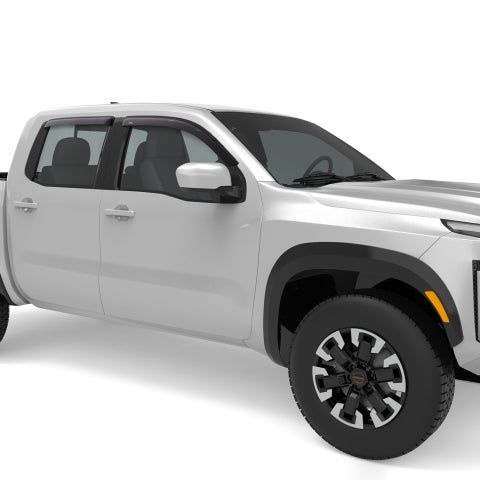 AVS 94788 - AVS94788 - AVS 2022 Nissan Frontier (Crewcab Pickup) Ventvisor Outside Mount Window Deflectors 4pc - Smoke - Shipped in Europe - Tuningsupply.com