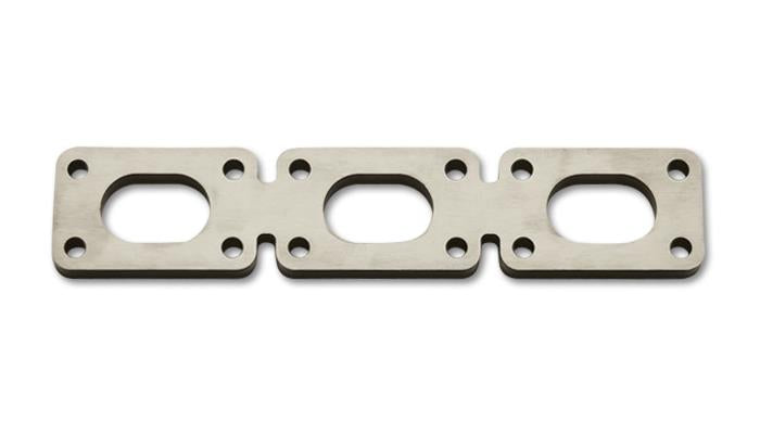 Vibrant 14336 - VIB14336 - Vibrant T304 SS Exh Manifold Flanges for BMW E36/E46 platform motors 3/8in Thick (SOLD IN PAIRS) - Shipped in Europe - Tuningsupply.com