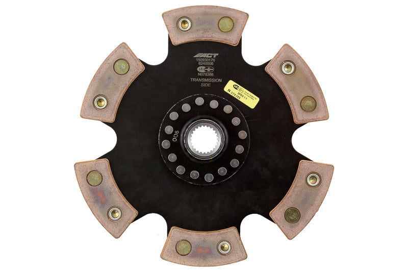 ACT 6240006 - ACT6240006 - ACT 1981 Nissan 280ZX 6 Pad Rigid Race Disc - Shipped in Europe - Tuningsupply.com