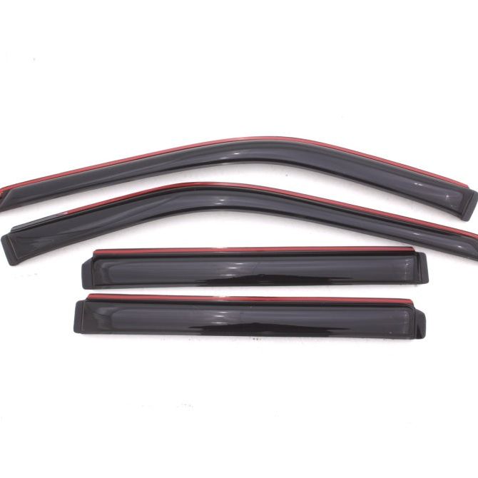 AVS 194293 - AVS194293 - AVS 11-18 Ford Explorer Ventvisor In-Channel Front & Rear Window Deflectors 4pc - Smoke - Shipped in Europe - Tuningsupply.com