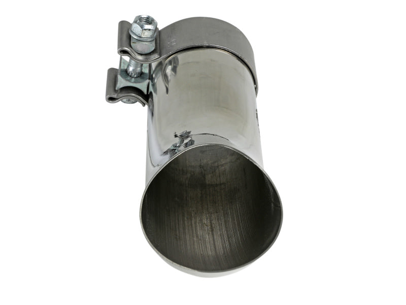 aFe 49T25254-P09 - AFE49T25254-P09 - aFe MACH Force-Xp 304 Stainless Steel Clamp-on 2.5in Exhaust Tip - Polished - Shipped in Europe - Tuningsupply.com