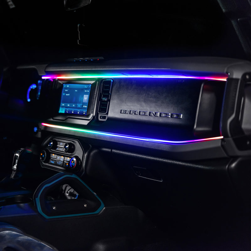 ORACLE Lighting 4237-332 - ORL4237-332 - Oracle 21-25 Ford Bronco ColorSHIFT LED Interior Dash Board Kit - Shipped in Europe - Tuningsupply.com