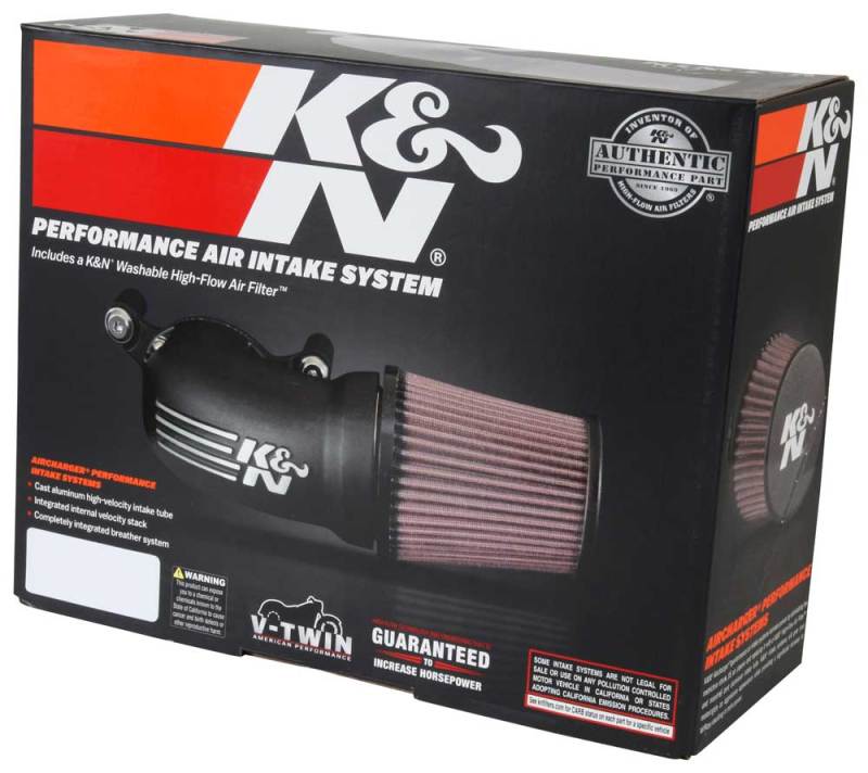 K&N Engineering 57-1134 - KNN57-1134 - K&N 08-17 Harley-Davidson Touring Models Performance Air Intake System - Shipped in Europe - Tuningsupply.com