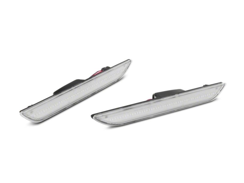 Raxiom 404230 - RAX404230 - Raxiom 15-23 Ford Mustang Axial Series LED Side Marker Lights Rear- Clear - Shipped in Europe - Tuningsupply.com