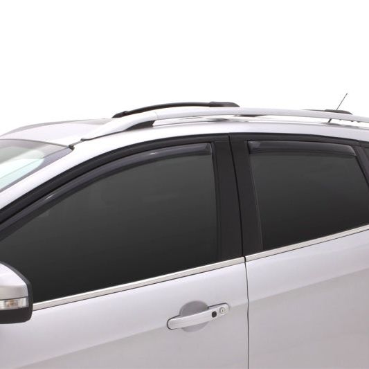 AVS 194383 - AVS194383 - AVS 13-18 Ford Escape Ventvisor In-Channel Front & Rear Window Deflectors 4pc - Smoke - Shipped in Europe - Tuningsupply.com