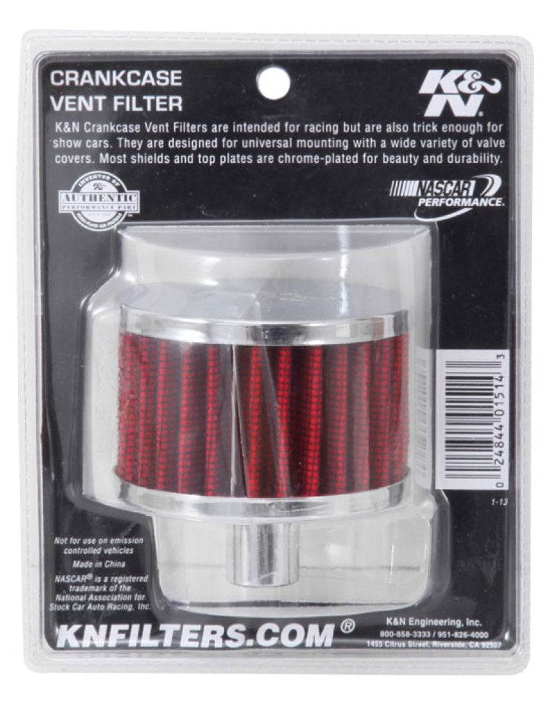 K&N Engineering 62-1160 - KNN62-1160 - K&N Filter 3/4in Vent 3in Diameter 2in Height - Shipped in Europe - Tuningsupply.com