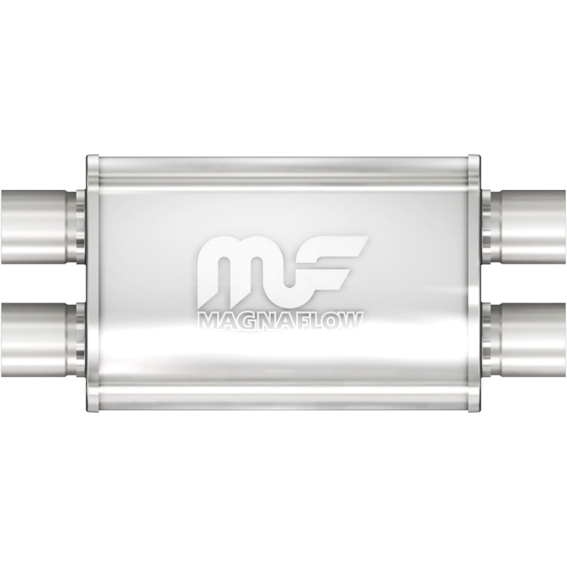 Magnaflow 11379 - MAG11379 - MagnaFlow Muffler Mag SS 11X4X9 2.5 D/D - Shipped in Europe - Tuningsupply.com