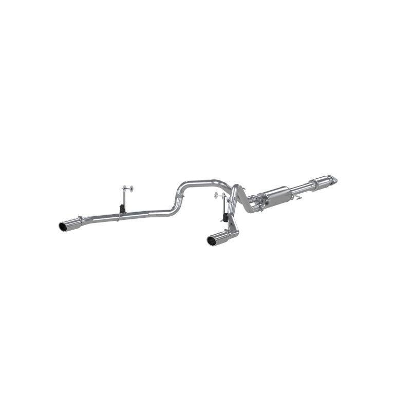 MBRP PS5258409 - MBRPS5258409 - MBRP 2015 Ford F-150 5.0L 3in Cat Back Dual Split Rear Exit T409 Exhaust System - Shipped in Europe - Tuningsupply.com
