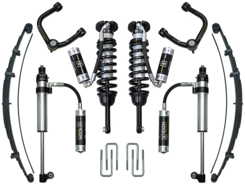 ICON - ICOK53008T - ICON 05-15 Toyota Tacoma 0-3.5in/16-17 Toyota Tacoma 0-2.75in Stg 8 Suspension System w/Tubular Uca - Shipped in Europe - Tuningsupply.com
