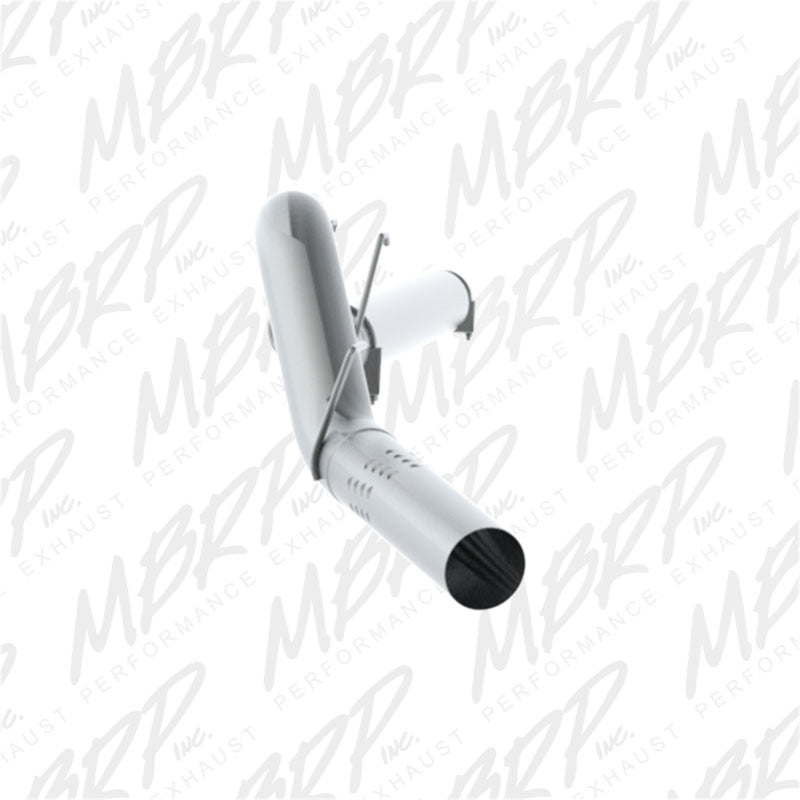 MBRP PS62460PLM - MBRPS62460PLM - MBRP F-250/350/450 6.4 L 5in Filter Back Single Side Exit No Muffler AL - Shipped in Europe - Tuningsupply.com