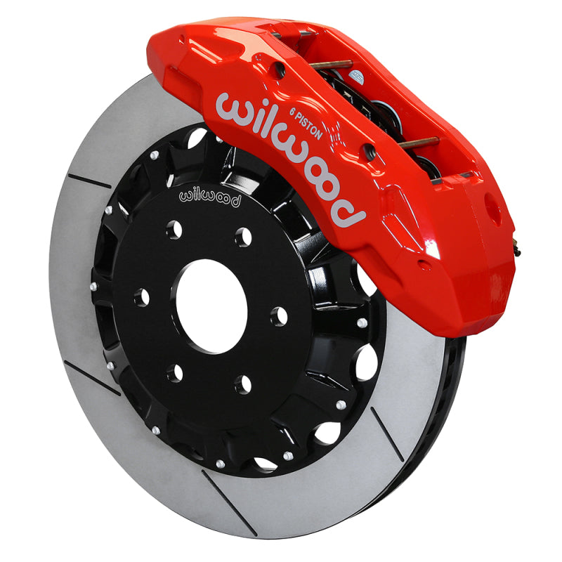 Wilwood 140-17389-R - WIL140-17389-R - Wilwood 21-25 RAM 1500 TRX/RHO TX6R Red Front Big Brake Kit - 16.00x1.36 - Shipped in Europe - Tuningsupply.com
