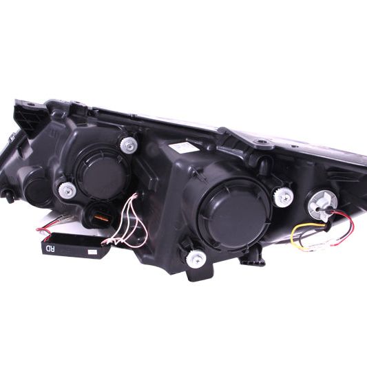 ANZO 121460 - ANZ121460 - ANZO 2011-2013 Kia Optima Projector Headlights w/ Halo Black (CCFL) - Shipped in Europe - Tuningsupply.com