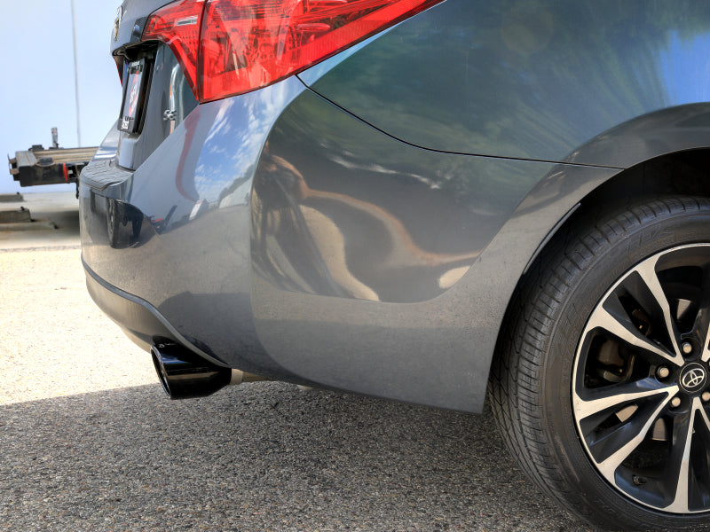 aFe 49-36083-B - AFE49-36083-B - aFe 14-19 Toyota Corolla 1.8L Takeda 2.5in 304SS Axle-Back Exhaust w/ Black Tip - Shipped in Europe - Tuningsupply.com