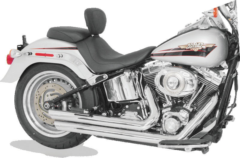 Mustang Motorcycle 76738 - MMP76738 - Mustang 97-07 Harley Rd King,06-07 Str Glide,00-05 Eagle Touring 1PC Seat Deluxe - Black - Shipped in Europe - Tuningsupply.com