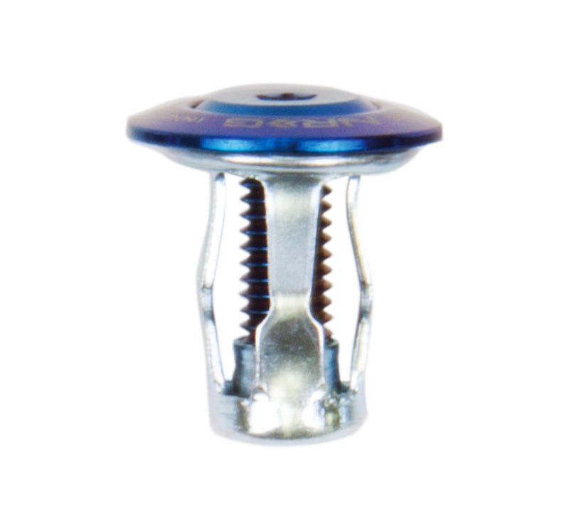 NRG FW-200TT - NRGFW-200TT - NRG Fender Washer Kit (TI Series) M6 Bolts For Plastic (TI Burn Washer/TI Burn Screw) - Set of 10 - Shipped in Europe - Tuningsupply.com