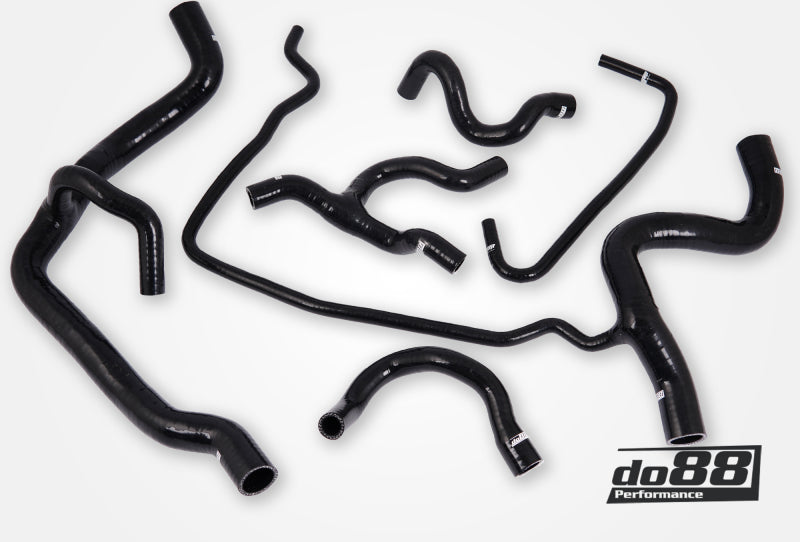 do88 DO88-KIT217S - DOBDO88-KIT217S - do88 SAAB 9-5 2.0T Turbo4/Turbo4 BioPower 10-11 Coolant Hoses Black - Shipped in Europe - Tuningsupply.com