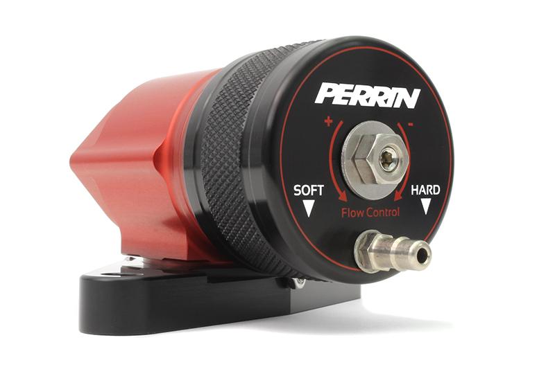 Perrin Performance PSP-TAC-600RD - PERPSP-TAC-600RD - PERRIN 02-07 Subaru WRX / 04-21 STI / 06-08 FXT Bypass/Blow Off Valve - Red - Shipped in Europe - Tuningsupply.com