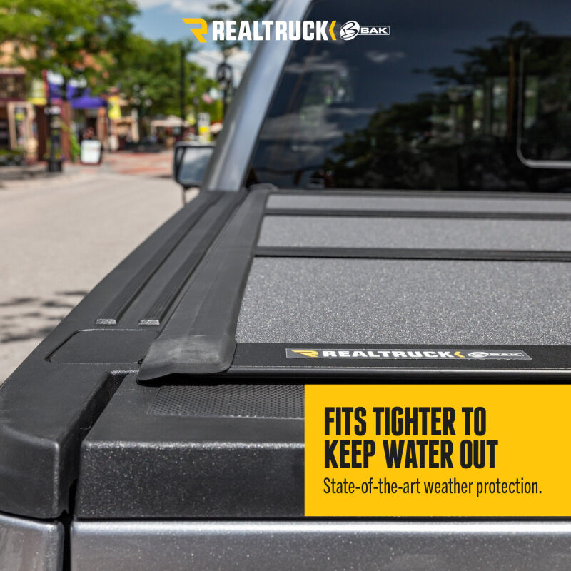 BAK 448338 - BAK448338 - BAK 2021+ Ford F-150 Regular & Super Cab BAKFlip MX4 8ft Bed Cover - Matte Finish - Shipped in Europe - Tuningsupply.com