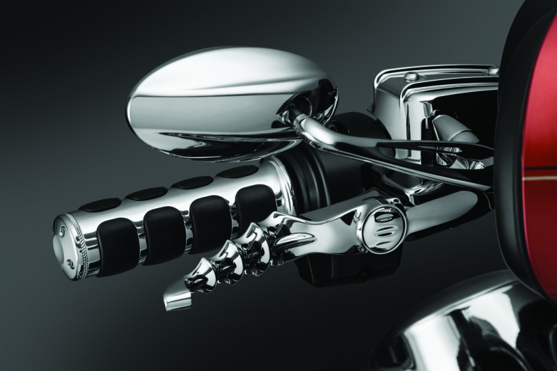 Kuryakyn 1721 - KUR1721 - Kuryakyn Zombie Levers 14-16 Touring Chrome - Shipped in Europe - Tuningsupply.com