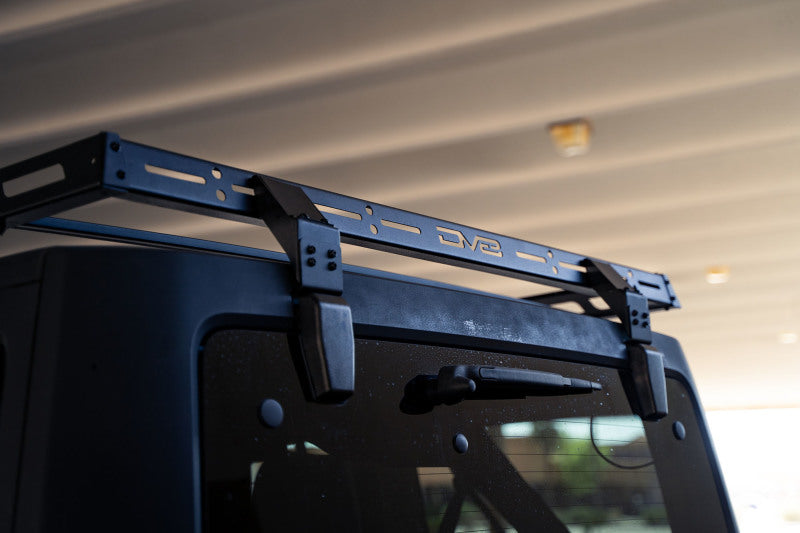 DV8 Offroad RRJK-04 - DVERRJK-04 - DV8 Offroad 07-18 Jeep Wrangler JK Short Roof Rack - Shipped in Europe - Tuningsupply.com