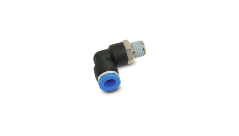 Vibrant 2669 - VIB2669 - Vibrant Male Elbow Pneumatic Vacuum Fitting (1/4in NPT Thread) - for use with 1/4in (6mm) OD tubing - Shipped in Europe - Tuningsupply.com