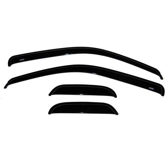 AVS 94503 - AVS94503 - AVS 04-12 Chevy Colorado Ext. Cab Ventvisor Outside Mount Window Deflectors 4pc - Smoke - Shipped in Europe - Tuningsupply.com