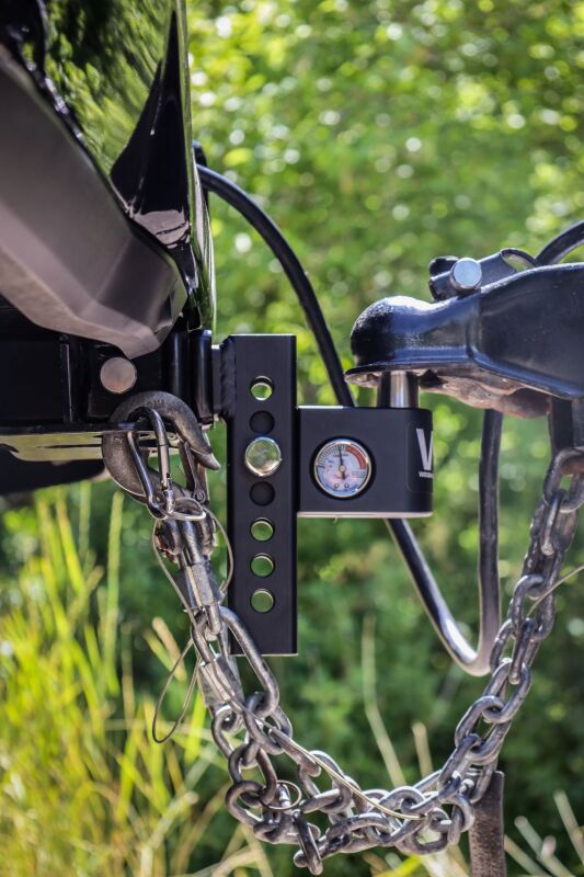 Weigh Safe - WEIAWS8-2 - Weigh Safe Aero Hitch 8in Drop Hitch & 2in Shank (10K/12.5K GTWR) - Steel - Shipped in Europe - Tuningsupply.com