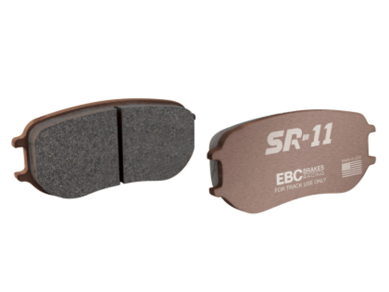 EBC DP81160.16SR11 - EBCDP81160.16SR11 - EBC Racing 01-13 Chevrolet Corvette C5/C6 5.7L/6.0L/6.2L Rear SR-11 Sintered Race Brake Pads - Shipped in Europe - Tuningsupply.com