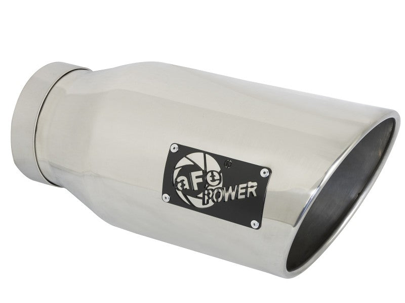 aFe 49-02078-P - AFE49-02078-P - aFe ATLAS 5in DPF-Back Alum Steel Exhaust System w/Polished Tip 19-20 Ram Diesel Trucks L6-6.7L (td) - Shipped in Europe - Tuningsupply.com
