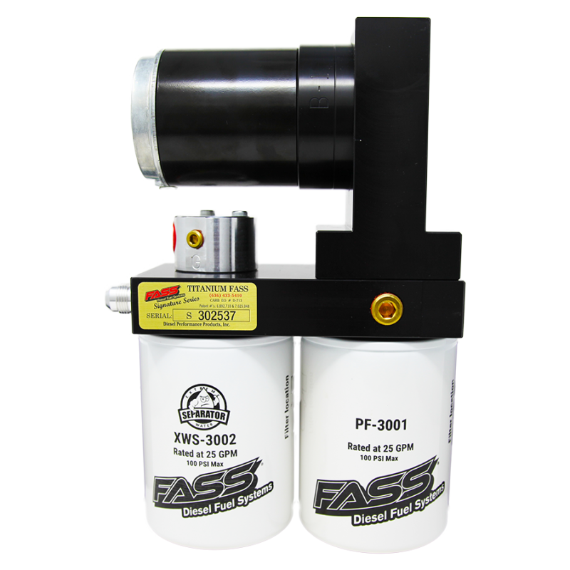 FASS Fuel Systems STSC11100G - FASSTSC11100G - FASS 11-14 GM 2500/3500 Duramax 100gph Titanium Series Fuel Air Separation System TS C11 100G - Shipped in Europe - Tuningsupply.com