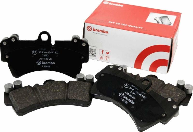Brembo OE P10026N - BREP10026N - Brembo 00-05 Cadillac DeVille Premium NAO Ceramic OE Equivalent Pad - Front - Shipped in Europe - Tuningsupply.com