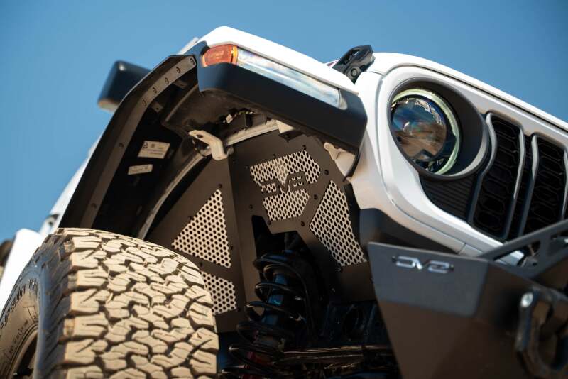 DV8 Offroad INFEND-06FB - DVEINFEND-06FB - DV8 Offroad 2018+ Jeep Wrangler JL/Gladiator JT Front Inner Fenders - Shipped in Europe - Tuningsupply.com
