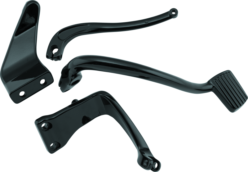 Bikers Choice 492000 - BKC492000 - Bikers Choice 06-17 Dyna 2 Inch Extended Mid Control Kit Black - Shipped in Europe - Tuningsupply.com