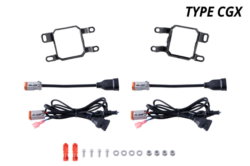 Diode Dynamics DD6380P - DIODD6380P - Diode Dynamics SS3 Type X Fog Light Mounting Kit - Shipped in Europe - Tuningsupply.com