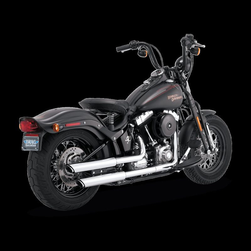 Vance and Hines 16341 - VAH16341 - Vance & Hines HD Softail Deluxe/Slim/Crossbones PCX Slip-On Exhaust - Shipped in Europe - Tuningsupply.com
