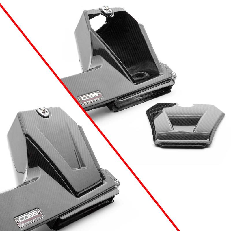 COBB 7A2160 - COBB7A2160 - Cobb 22-23 VW Golf R (MK8) / 22-24 Audi S3 (8Y) Redline Carbon Fiber Intake System - Shipped in Europe - Tuningsupply.com