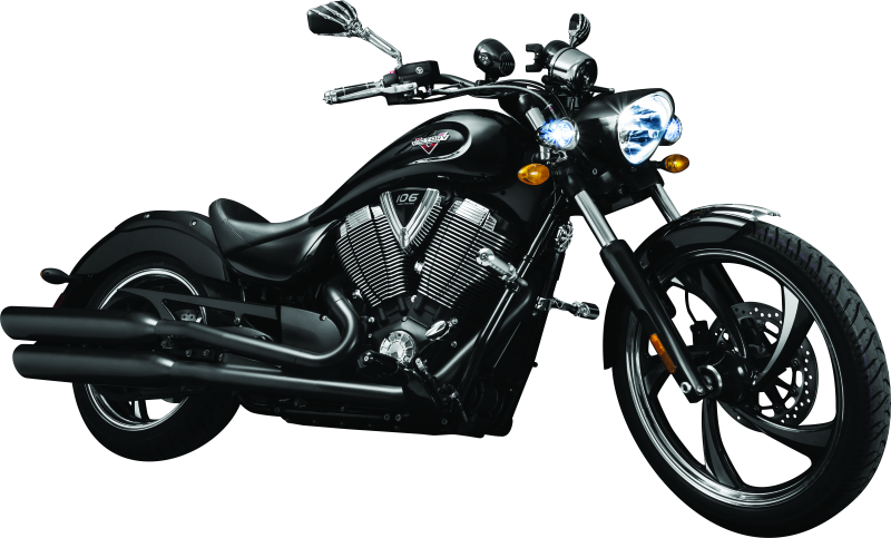 Kuryakyn 7567 - KUR7567 - Kuryakyn Trident Dually Without Adapters Black - Shipped in Europe - Tuningsupply.com