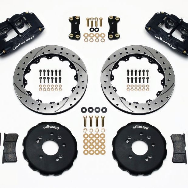 Wilwood 140-9194-D - WIL140-9194-D - Wilwood FSLI4 Front Hat Kit 13.00in Drilled Nissan 240SX - Shipped in Europe - Tuningsupply.com