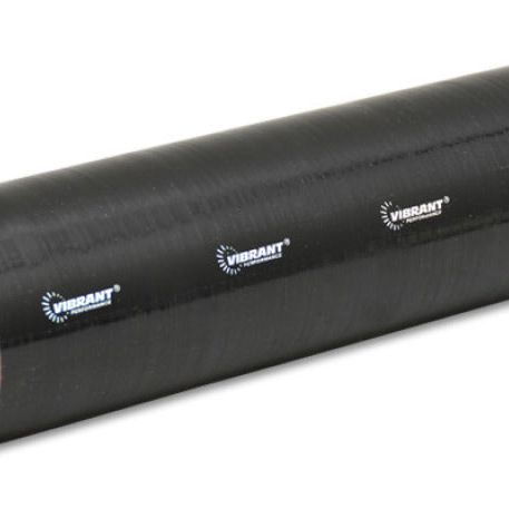 Vibrant 27111 - VIB27111 - Vibrant 4 Ply Reinforced Silicone Straight Hose Coupling - 2.5in I.D. x 12in long (BLACK) - Shipped in Europe - Tuningsupply.com