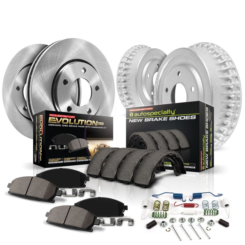 PowerStop KOE15484DK - PSBKOE15484DK - Power Stop 18-24 Nissan Kicks Rear Autospecialty Drum Kit - Shipped in Europe - Tuningsupply.com