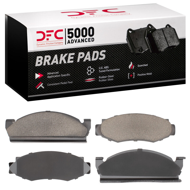 DFC 1551-0091-00 - DFC1551-0091-00 - DFC 74-83 American Motors CONCORD Front 5000 Advanced Semi Metallic Brake Pads - Shipped in Europe - Tuningsupply.com