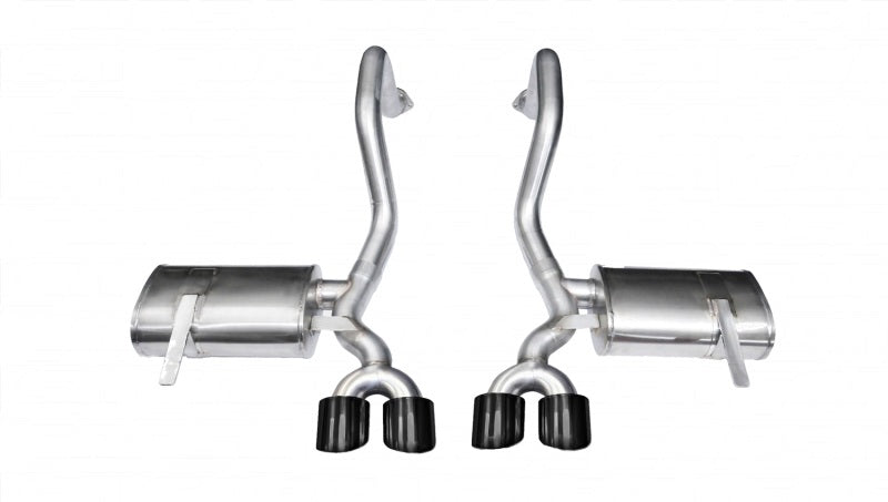 CORSA Performance 14961BLK - COR14961BLK - Corsa 1997-2004 Chevrolet Corvette C5 Z06 5.7L V8 Black Xtreme Axle-Back Exhaust - Shipped in Europe - Tuningsupply.com
