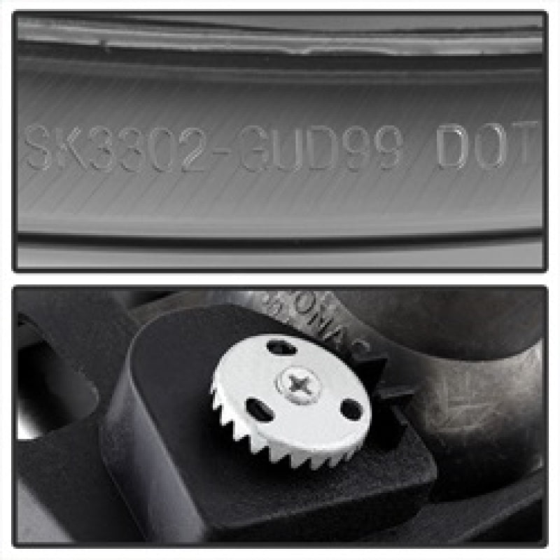 SPYDER 5009364 - SPY5009364 - Spyder GMC Sierra 1500/2500/3500 99-06 Projector Headlights LED Halo LED Chrome PRO-YD-CDE00-HL-C - Shipped in Europe - Tuningsupply.com