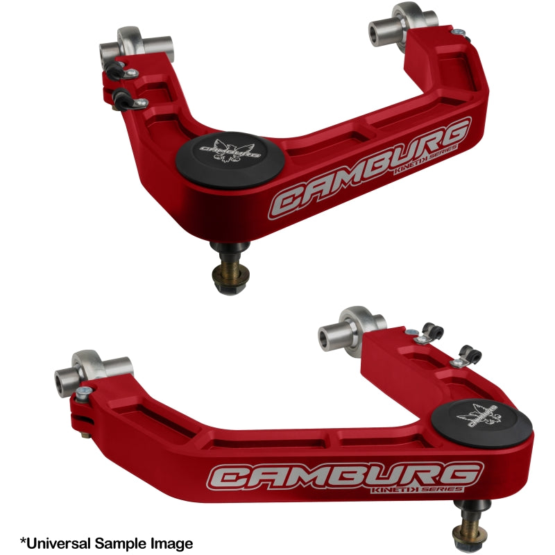 Camburg CAM-310184-RED - CMBCAM-310184-RED - Camburg Toyota Tacoma 05-23 / 4-Runner 03-23 / FJ 07-14 KINETIK V2 Billet Uniball Upper Arms (Red) - Shipped in Europe - Tuningsupply.com
